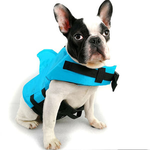 Adjustable Shark Life Vest for Doggo