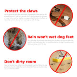 Anti-Slip Water Resistant Reflective Dog Boots, 4 count