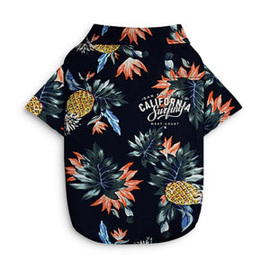 Summer Hawaiian Style Dog Shirt